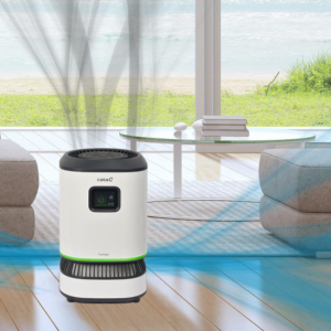Air purifier electronics module with hybrid thick film technology